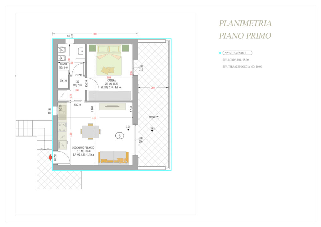 planimetrie dimore di mare